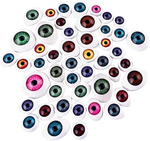 EXCEART 100pcs DIY Eyeballs Scary Eyeball Stuffed Doll Eyes para manualidades Marioneta Juguetes disponible en Yaxa Colombia
