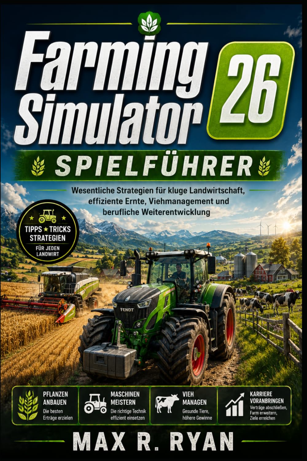 Farming Simulator 26 Spielführer: Wesentliche Strategien für kluge Landwirtschaft, effiziente Ernte, Viehmanagement und berufliche Weiterentwicklung