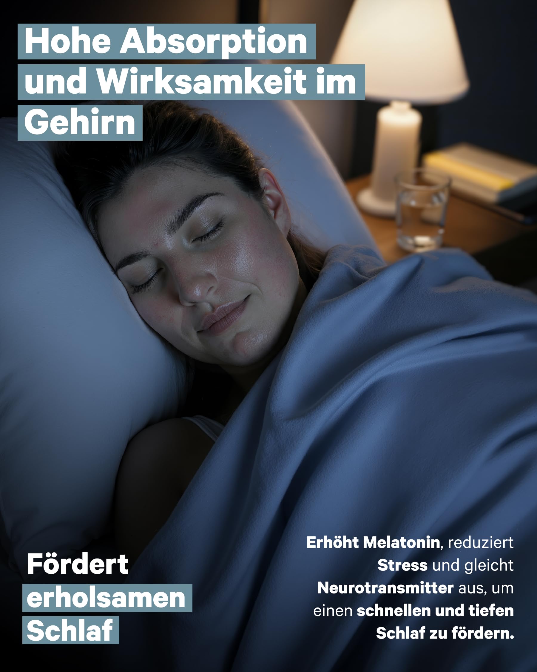 Magnesium L-Threonat mit Magtein® | Hochdosiert 2000 mg | Laborgeprüft | Maximale Aufnahme | 120 Kapseln | Gedächtnis, Fokus, Tiefschlaf