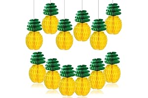 Enliven Your Party with 12 Sparkling Pineapple Centerpieces!