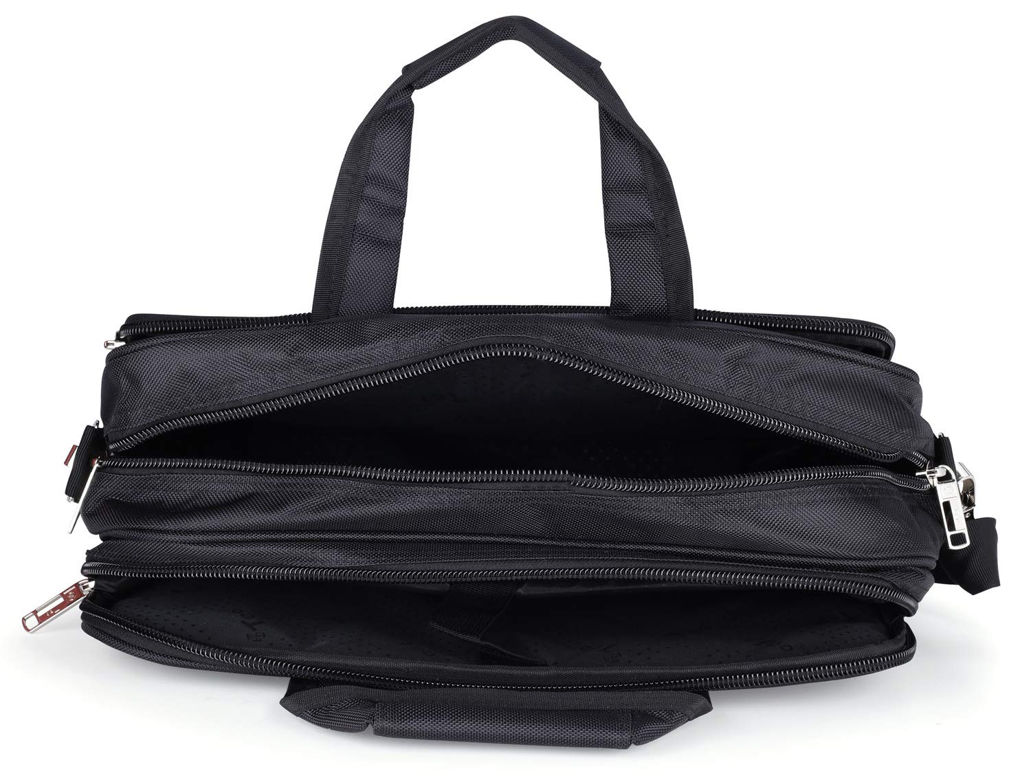 Polyester Multipurpose Messenger Bag For Mechanics, Electrician & Technician/Tool Bag/Shoulder office Laptop Bag with 5 Pockets & Compartment - (28 Ltrs,16 Inch) Black 10