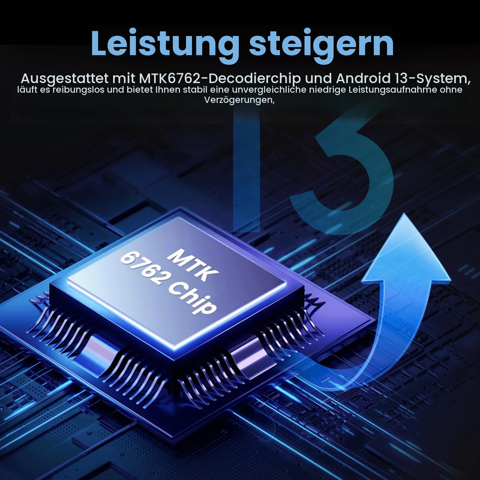 Diofox MP3 Player mit Bluetooth und WiFi, Android 13 OS, 3+32GB Speicher, 4,02-Zoll-Touchscreen MP3 MP4 Player Spotify, Amazon Music, Deezer, Play Store, schwarzer Digitalmusik-Player, bis zu 512GB
