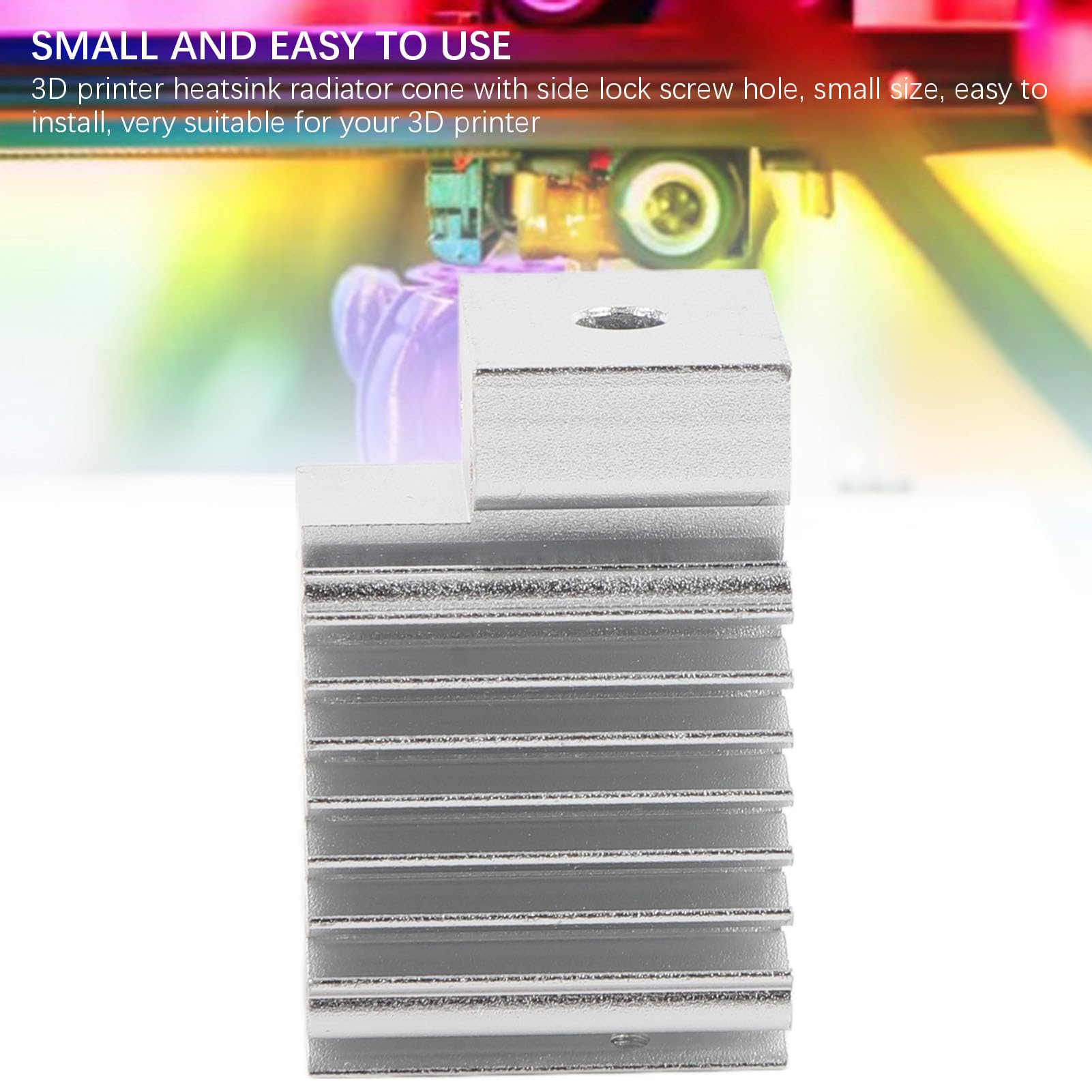 Naroote Aluminiowy Radiator do Drukarki 3D o Doskonałej Wydajności dla Wytłaczarki Ender-3 V3 SE