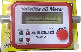 Inditrust Solid SF-45 Satellite Signal Finder Db Meter for Full Hd Dish T.V Network Setting
