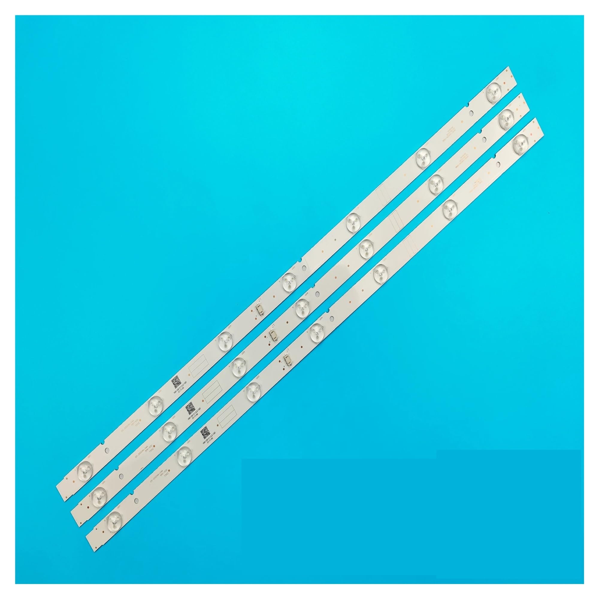 YUEZUYIOU LED Strip for E-risson 32LES71T2 32LES70T2 Supra STV-LC32T650 5800-W32001-3P00 Ver00.00 LC320DXJ-SFA2 RDL320HY(3 PCS for 1 TV)
