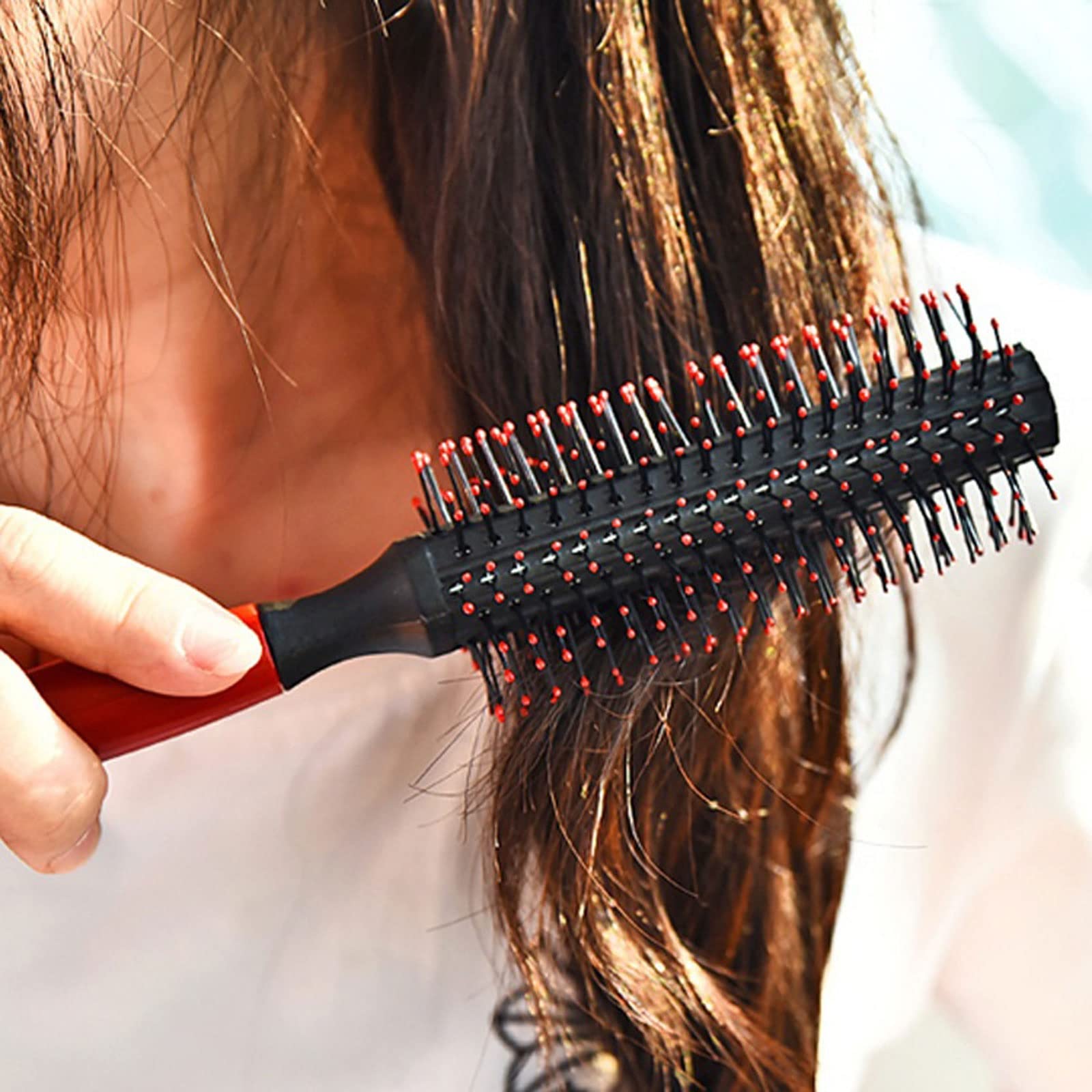 DieffematicSZ Peine Cabello Masaje de Cuero cabelludo Cepillo para el Cabello Peine de Rizado Mojado para Herramientas para peinar el Cabello