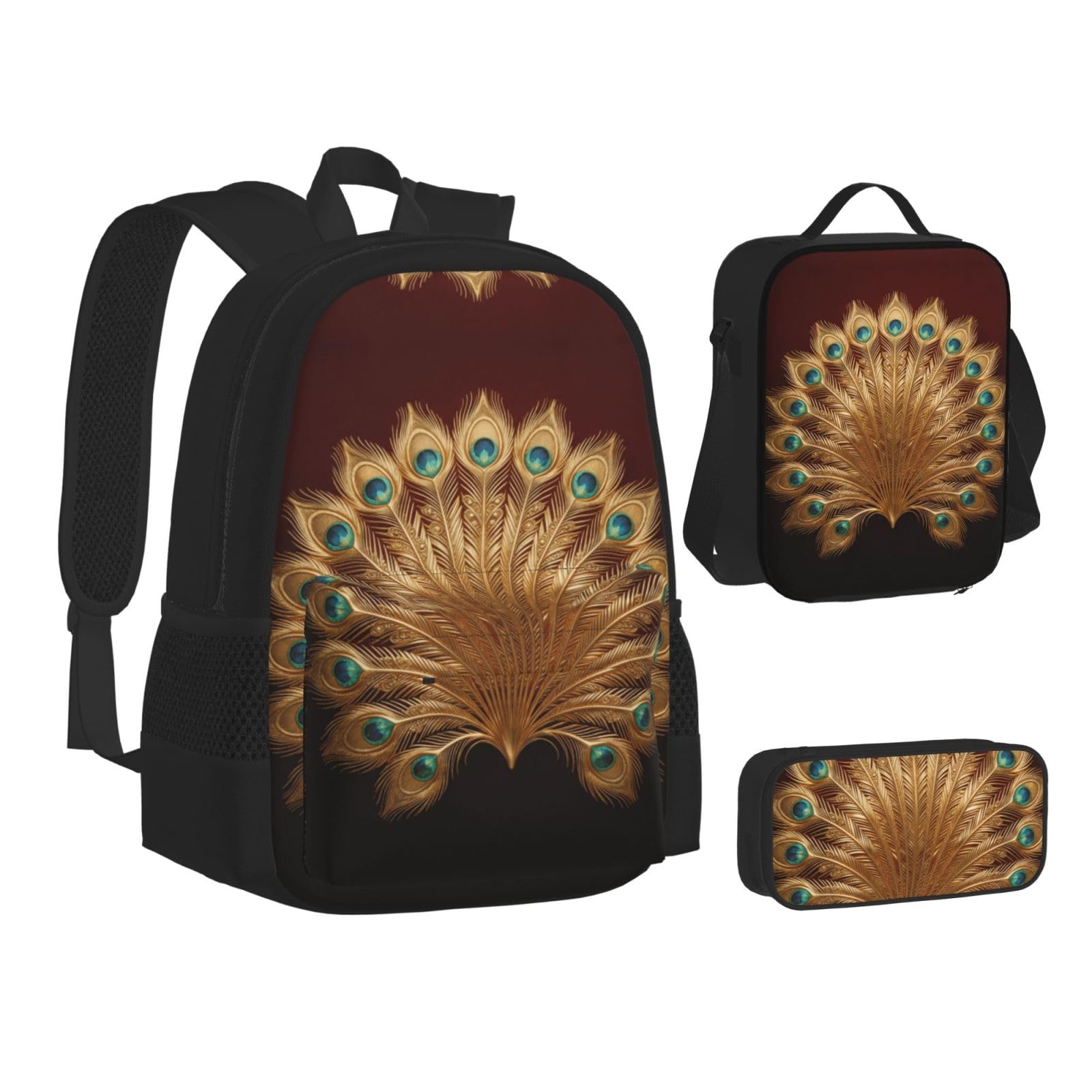 Set 3 in 1 borsa da viaggio per pendolari, borsa termica per il pranzo, borsa termica per il pranzo con custodia per computer portatile