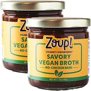 Zoup! Good, Really Good Savory No-Chicken Vegan Broth Culinary Concentra...