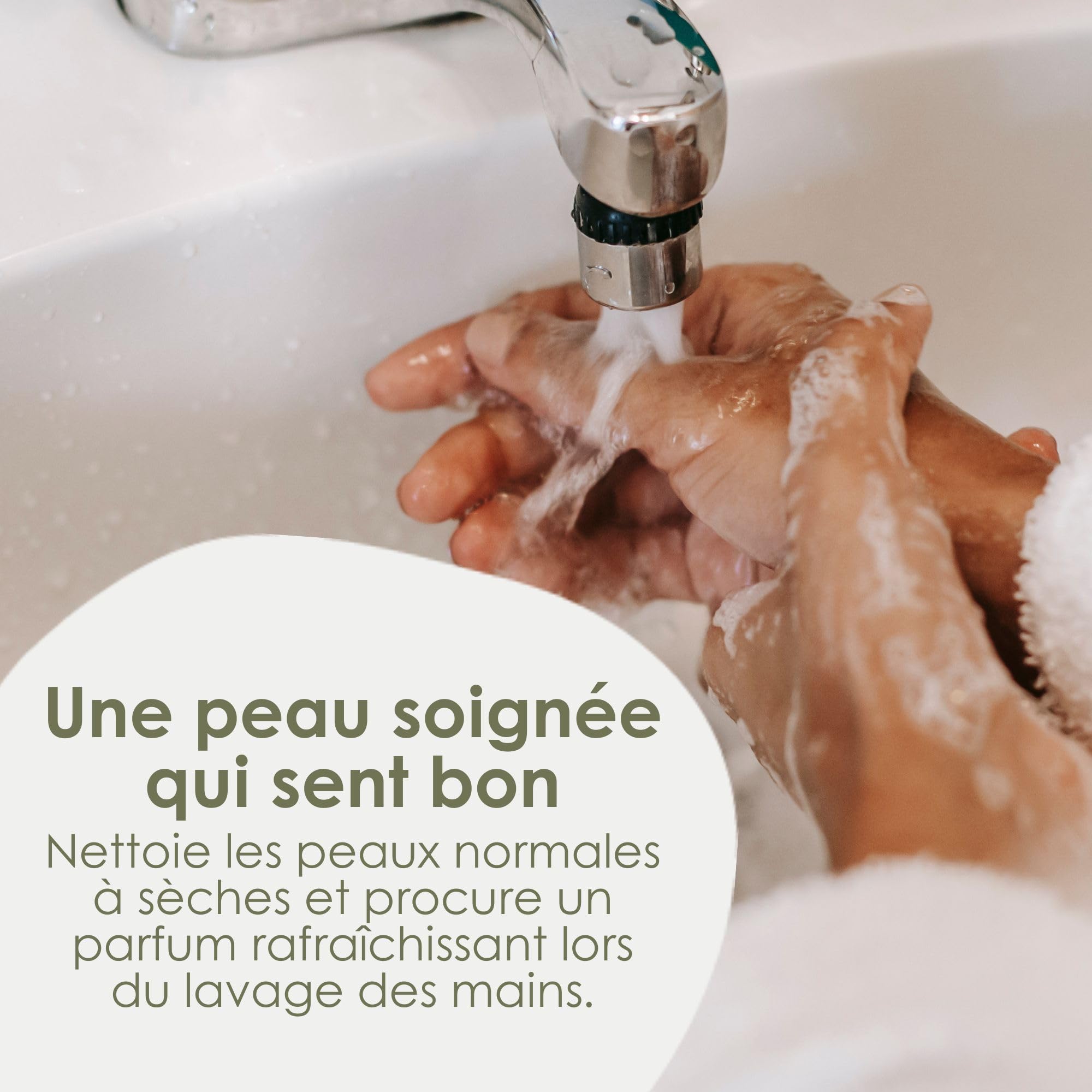 Jean & Len Savon pour les mains Rosemary & Ginger, nettoie les mains abîmées, usage quotidien, savon liquide avec pompe rechargeable, sans parabènes, silicones ni microplastiques, 6 x 250 ml