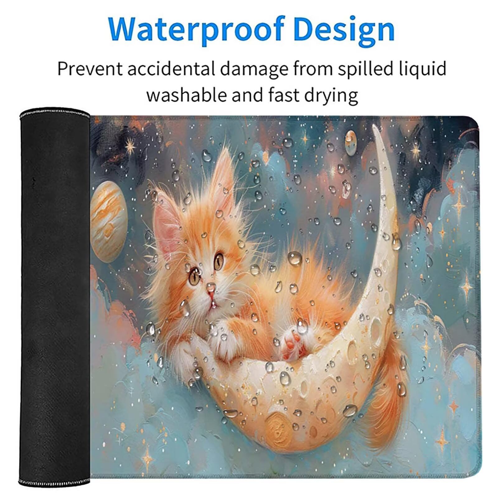 Podkładka pod mysz XXL 1600x800x3mm, szara podkładka pod mysz do gier z antypoślizgową gumową powierzchnią, poprawia precyzję i szybkość, komputer dla gracza i akcesoria biurowe, prezent dla mężczyzny