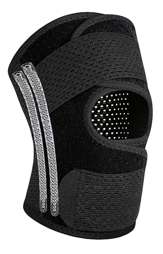 Rodilleras para mujeres y hombres, rodilleras para el dolor de rodilla, ACL MCL, artritis, alivio del dolor articular, soporte ligero de rótula con