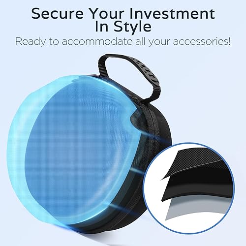 Miniatura 4 de Carrying Case Compatible with Oculus Meta Quest 3, Hard EVA Quest 3 Case for VR Headset, Touch Controllers and Other Accessories, Portable Crossbody