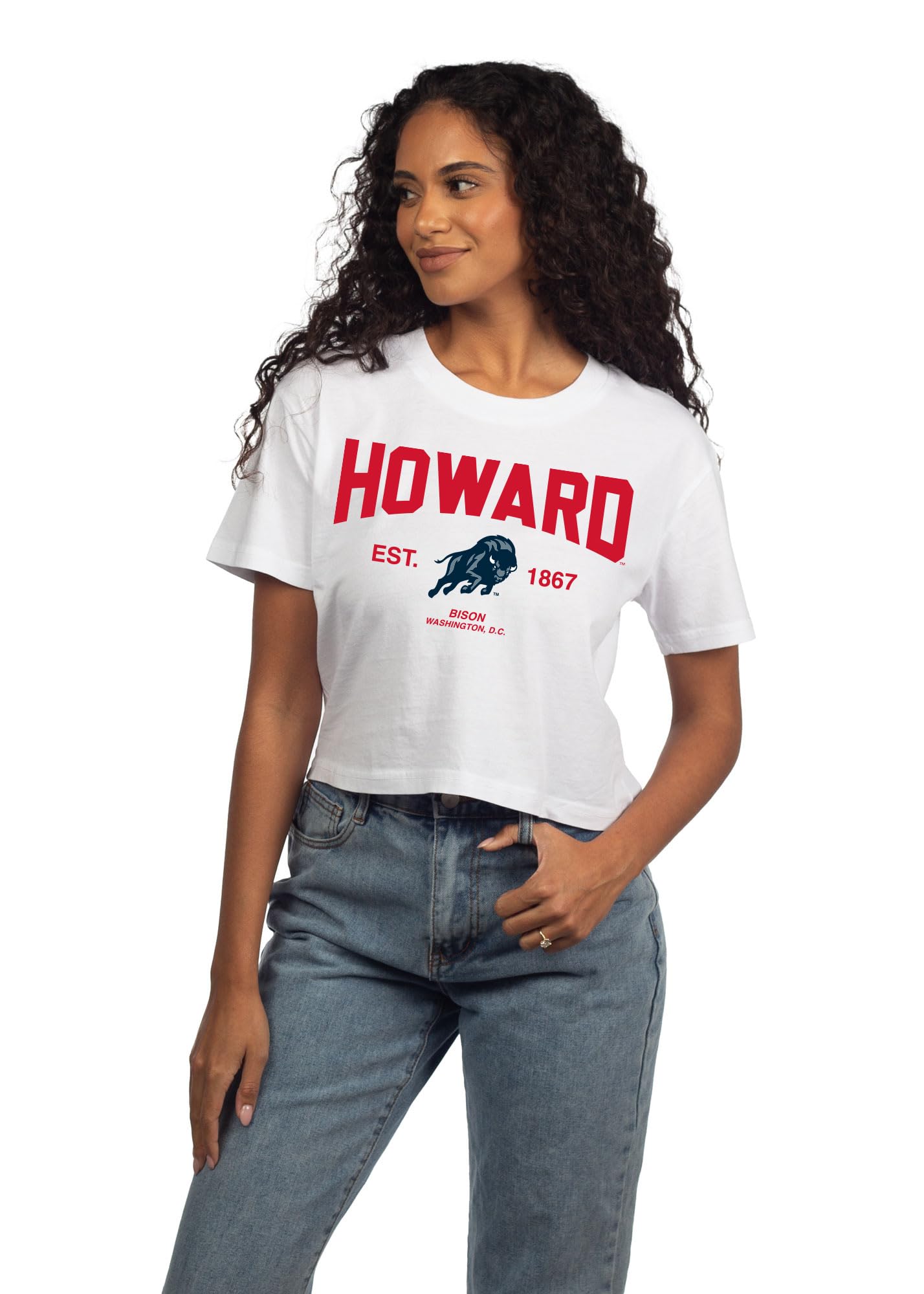 chicka-d Women's Standard Short 'N Sweet Tee, White, Medium