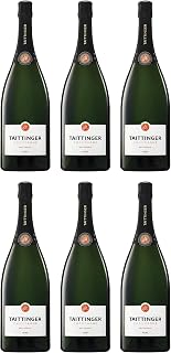 Champagne Taittinger Brut Réserve Magnum Champagner Frankreich inkl. FeinWert E-Book (6 x 1.5 l)