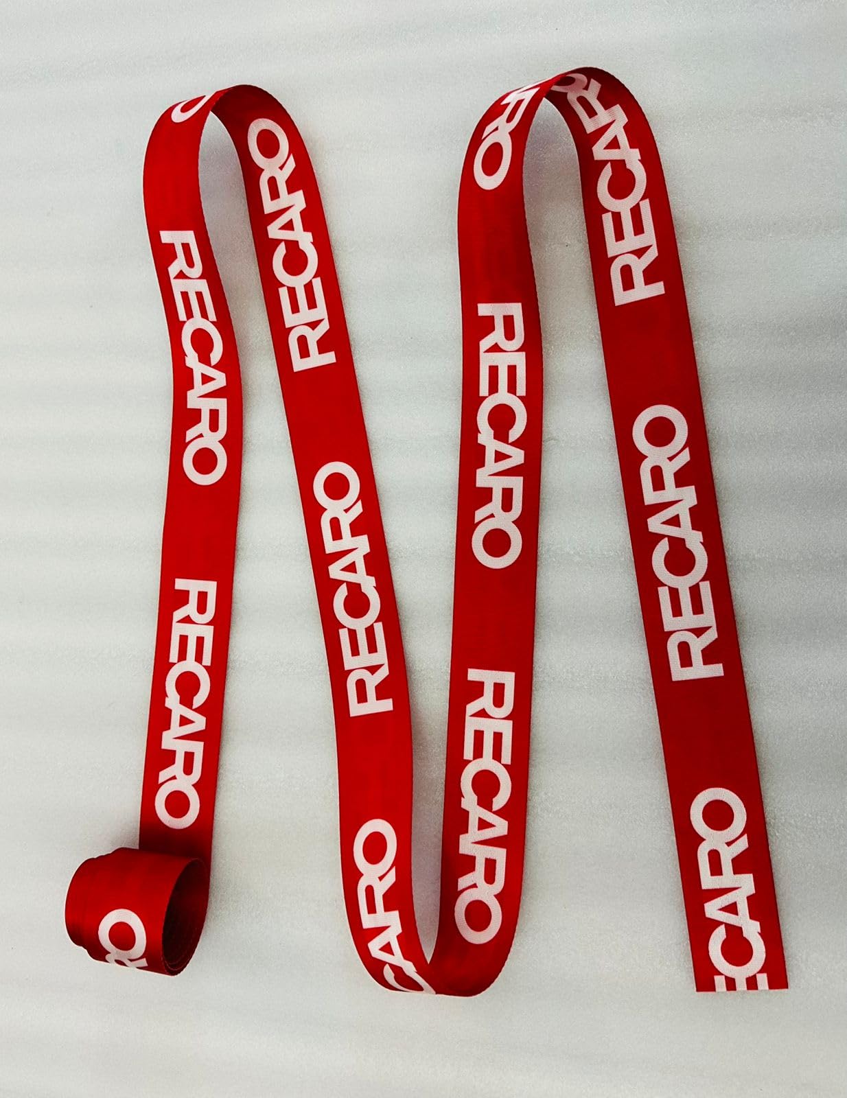 3.6m Car Seatbelt (Webbing Pad) Interior Accessory JDM DRIFTING SPORTS Stylish Universal For Car 3.6 Seat Belt (3.6M_ CAR SEATBELT RED RECARO)