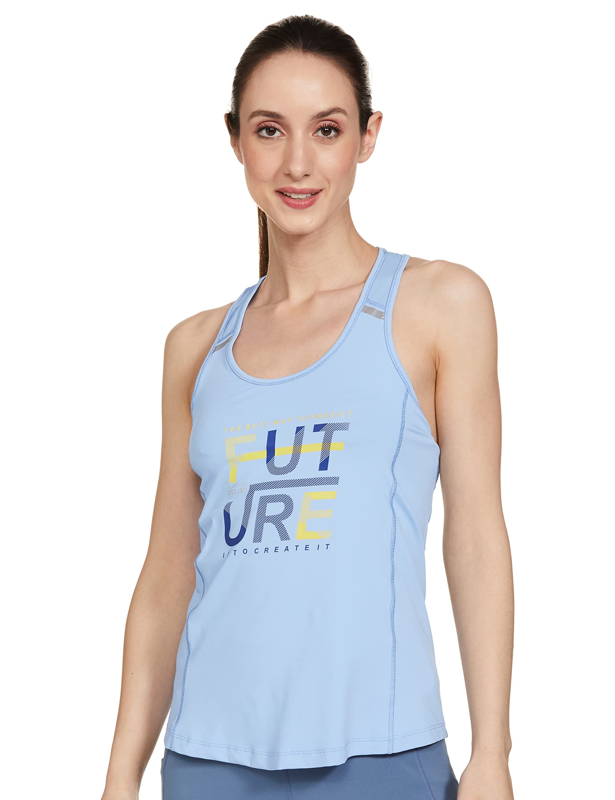 Van Heusen Proactive Women Racerback Relaxed Fit Tank Relaxed Fit