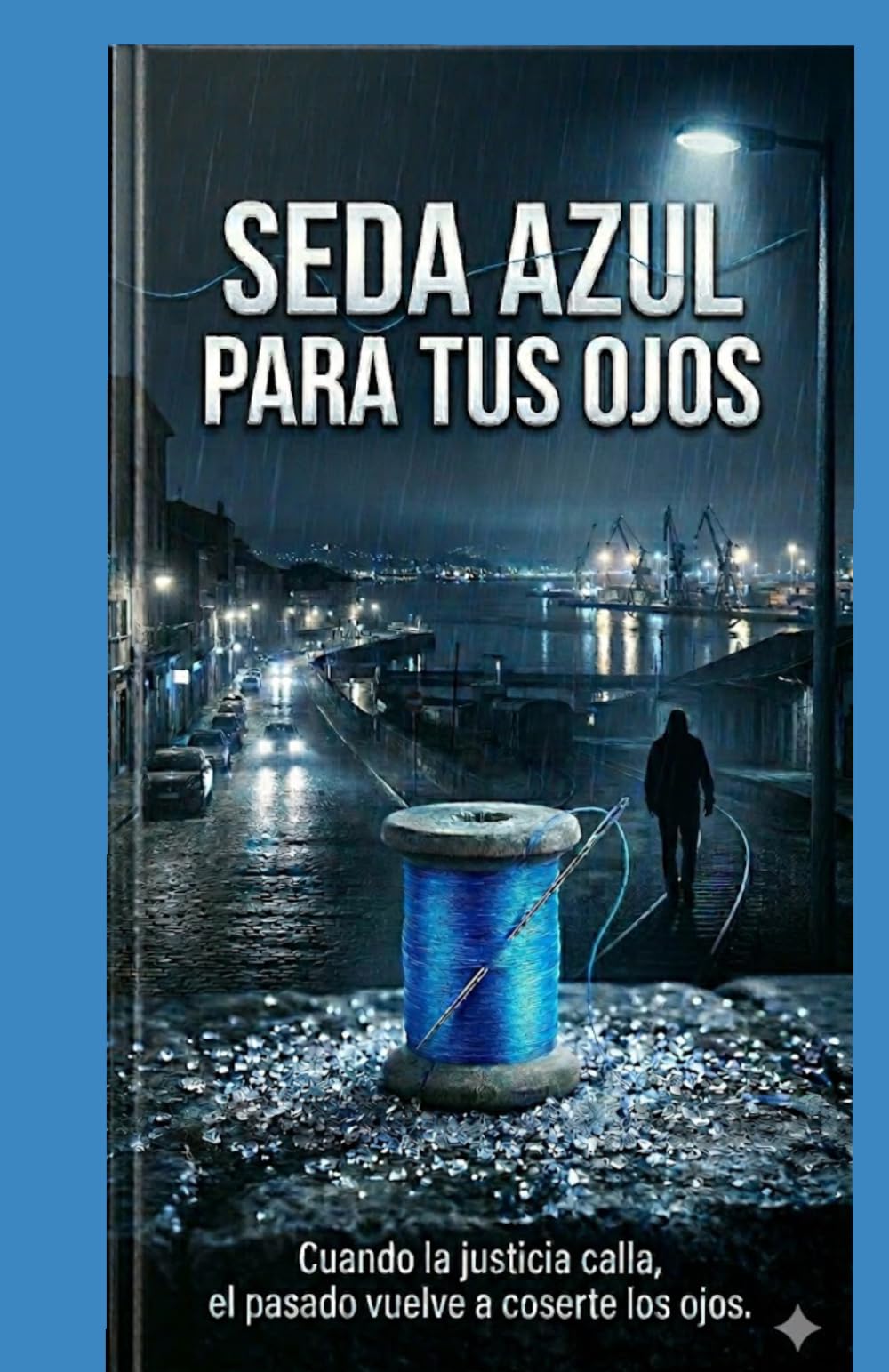 SEDA AZUL PARA TUS OJOS cuando la justicia calla, el pasado vuelve a coserte los ojos.