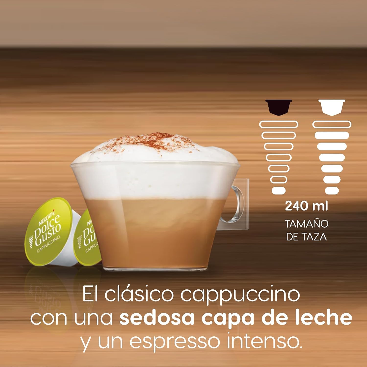 De'Longhi Dolce Gusto Genio S EDG226.A, Máquina de Café en Cápsulas, Incluye 3 Paquetes de Cápsulas, Diseño Compacto, Tamaño de Bebida Ajustable, Depósito de Agua Extraíble de 0,8L, 1600 W, Gris