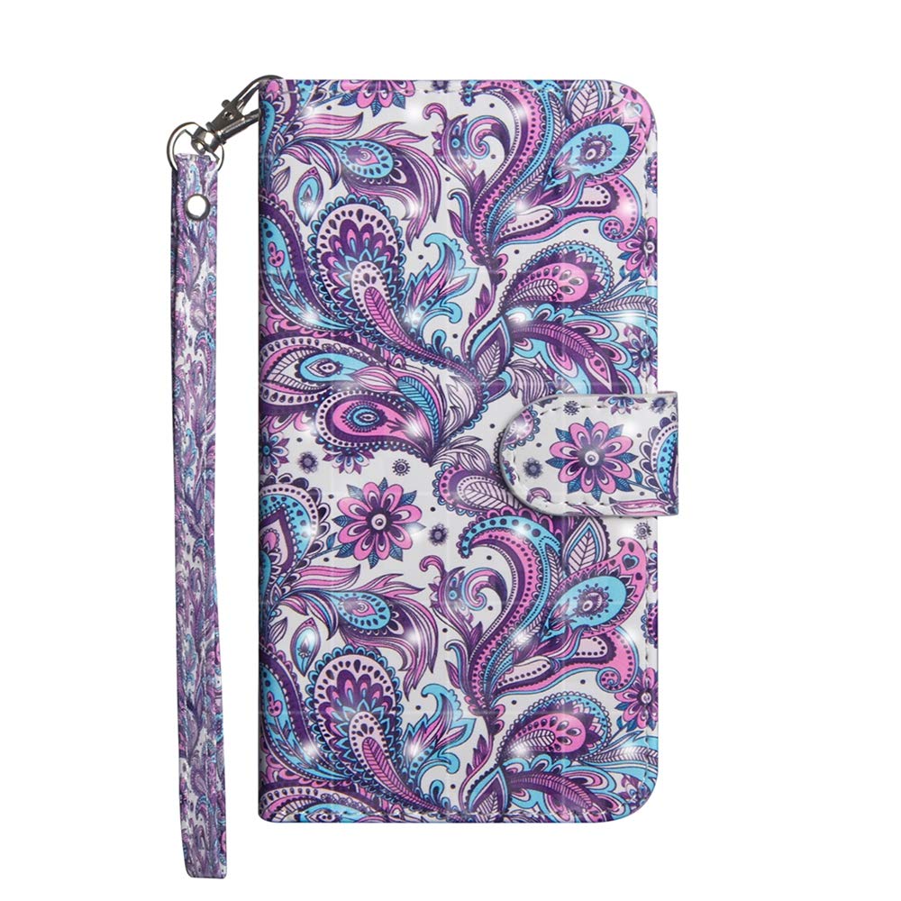 Sunrive Cover Per Blackview A80 Pro (2019), Custodia con supporto di stand e in Pelle artificiale per carte di credito Portafoglio Flip Chiusura Magnetica Protettiva bumper(modello
