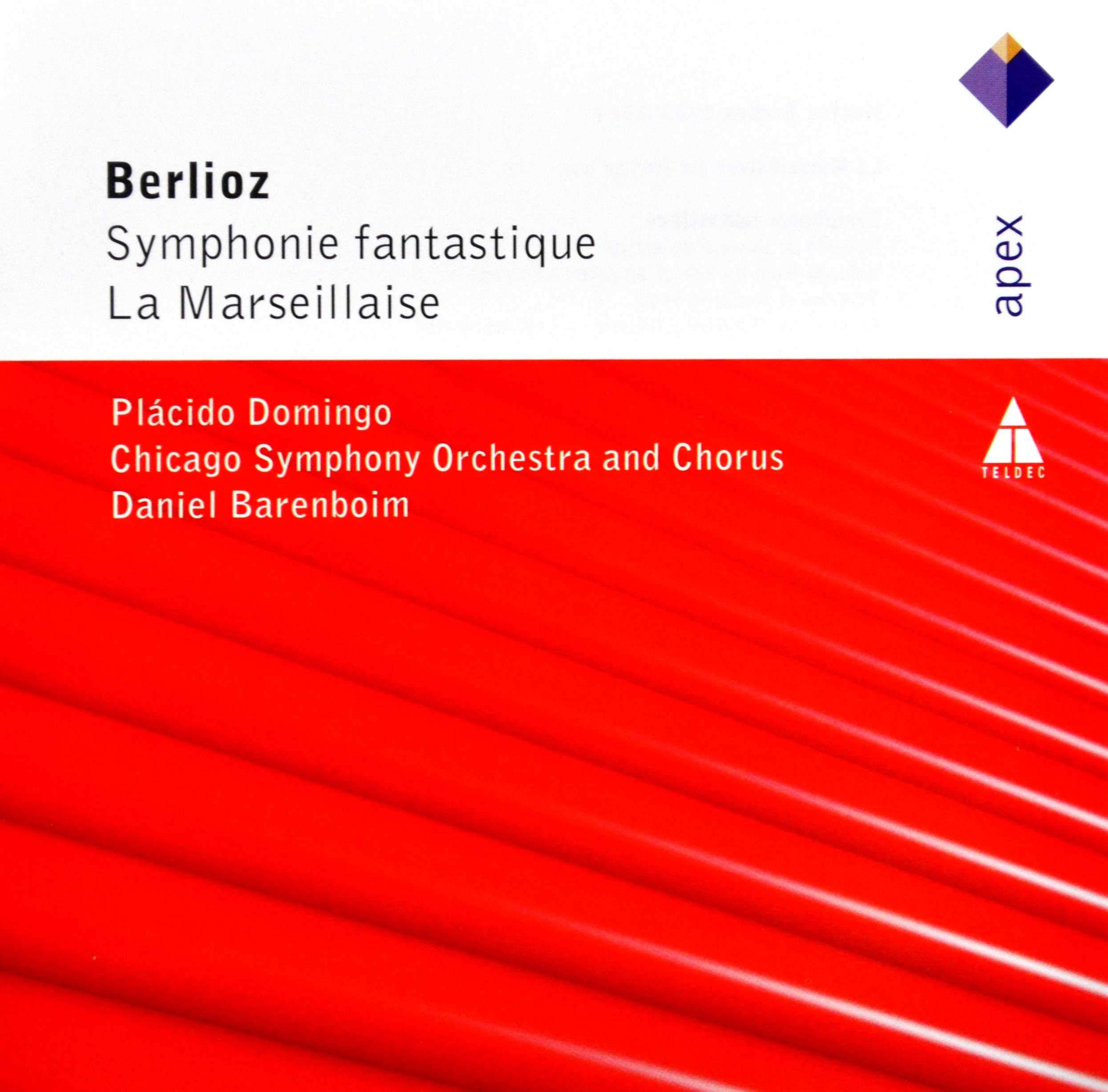 Marseillaise / Symphonie Fantastique [Audio CD] Berlioz Hector; Daniel Barenboim and Domingo; Chicago Symphony Chorus & Orchestra; Barenboim