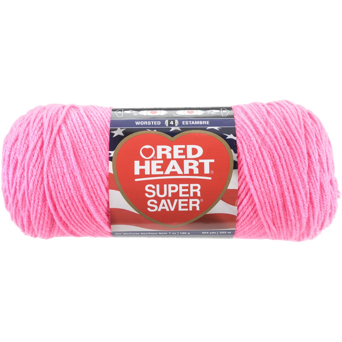 Red HeartSuper Saver Yarn-Pretty 'N Pink