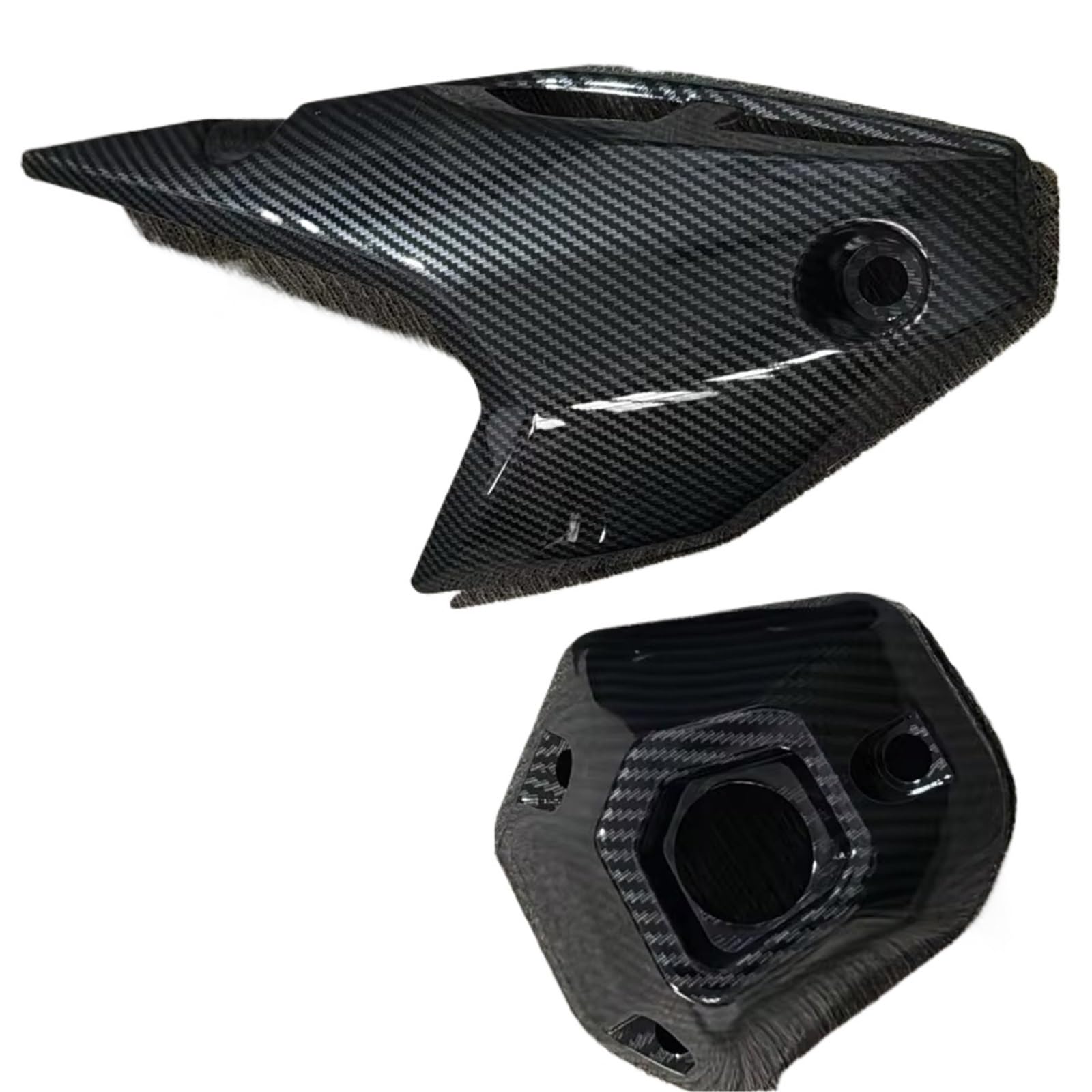 Deflectores de calor para escape Protector térmico de silenciador y cubierta de ventilación del tubo de escape para Honda ADV 150 2019, 2020, 2021, 2022 y 2023. Protector térmico de escape(A B)
