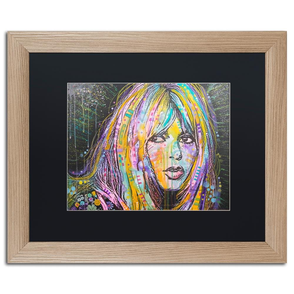 Bardot1 by Dean Russo, Black Matte, Birch Frame 16x20-Inch
