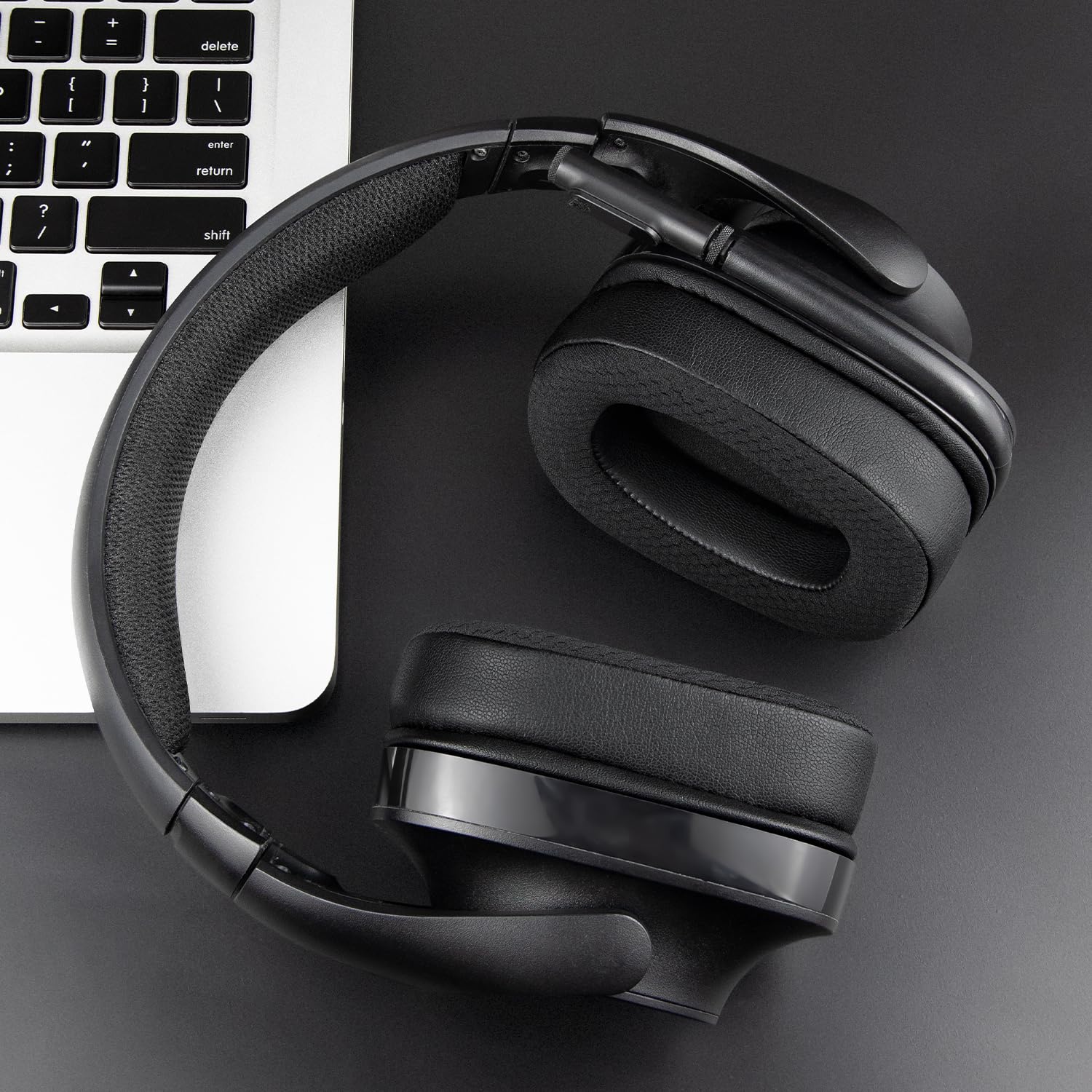 SOULWIT Cuscinetti Auricolari Ricambio per Logitech G930 G933 G933S G935 G633 G633S G635 G533 G430 G431 G432 G433 G35 Gaming Cuffie,Tessuto Sostituzione Padiglioni per G332 G230 G231 G233 Cuffie