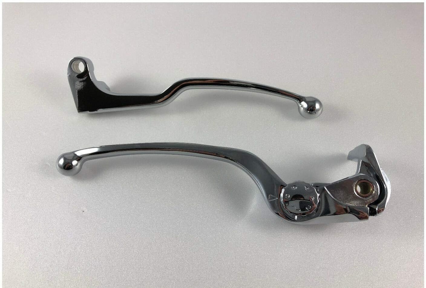 Levier frein embrayage pour Nissin radial PR17 PR19 avec une finition chrome haut de gamme