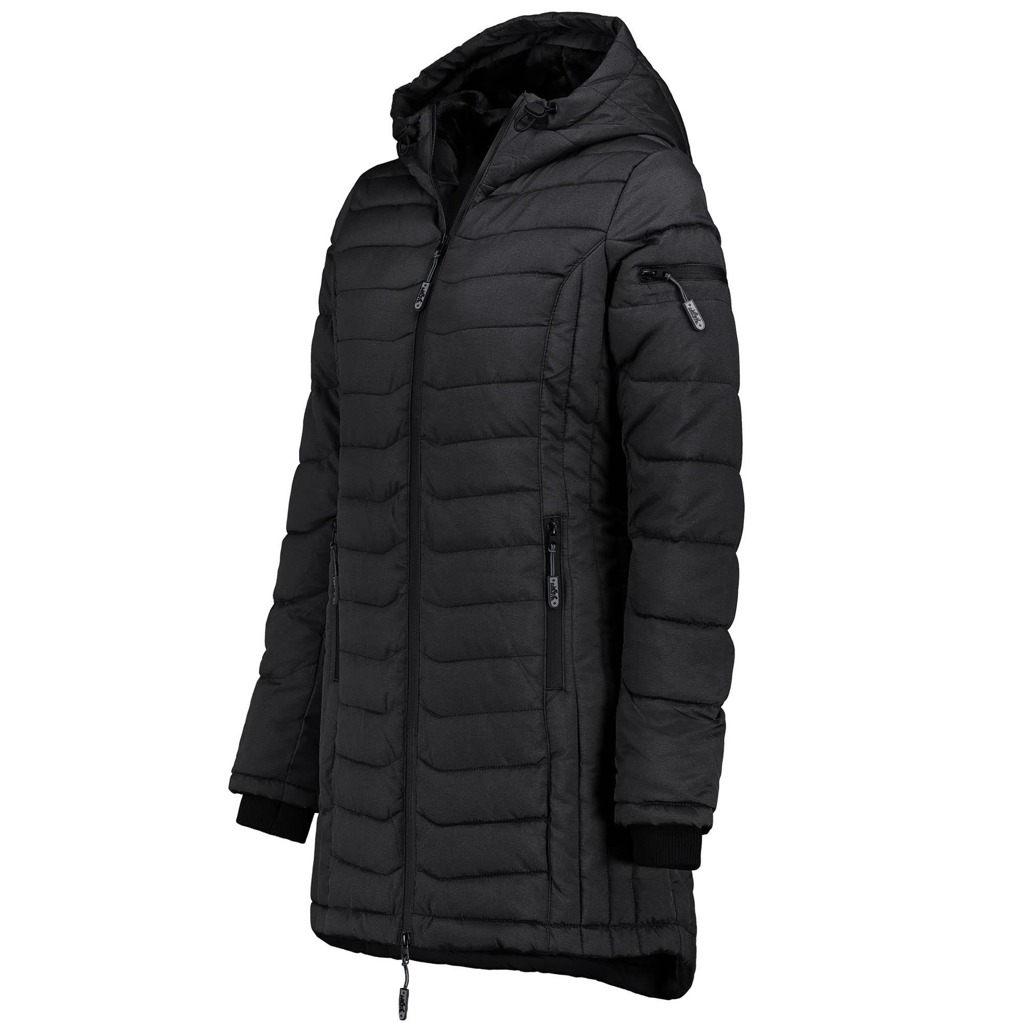 Sublevel Damen Übergangs Jacke Herbst Winter Outdoorjacke mit Kapuze sportlicher Damen Mädchen Parka S M L XL XXL 3XL 4XL 5XL