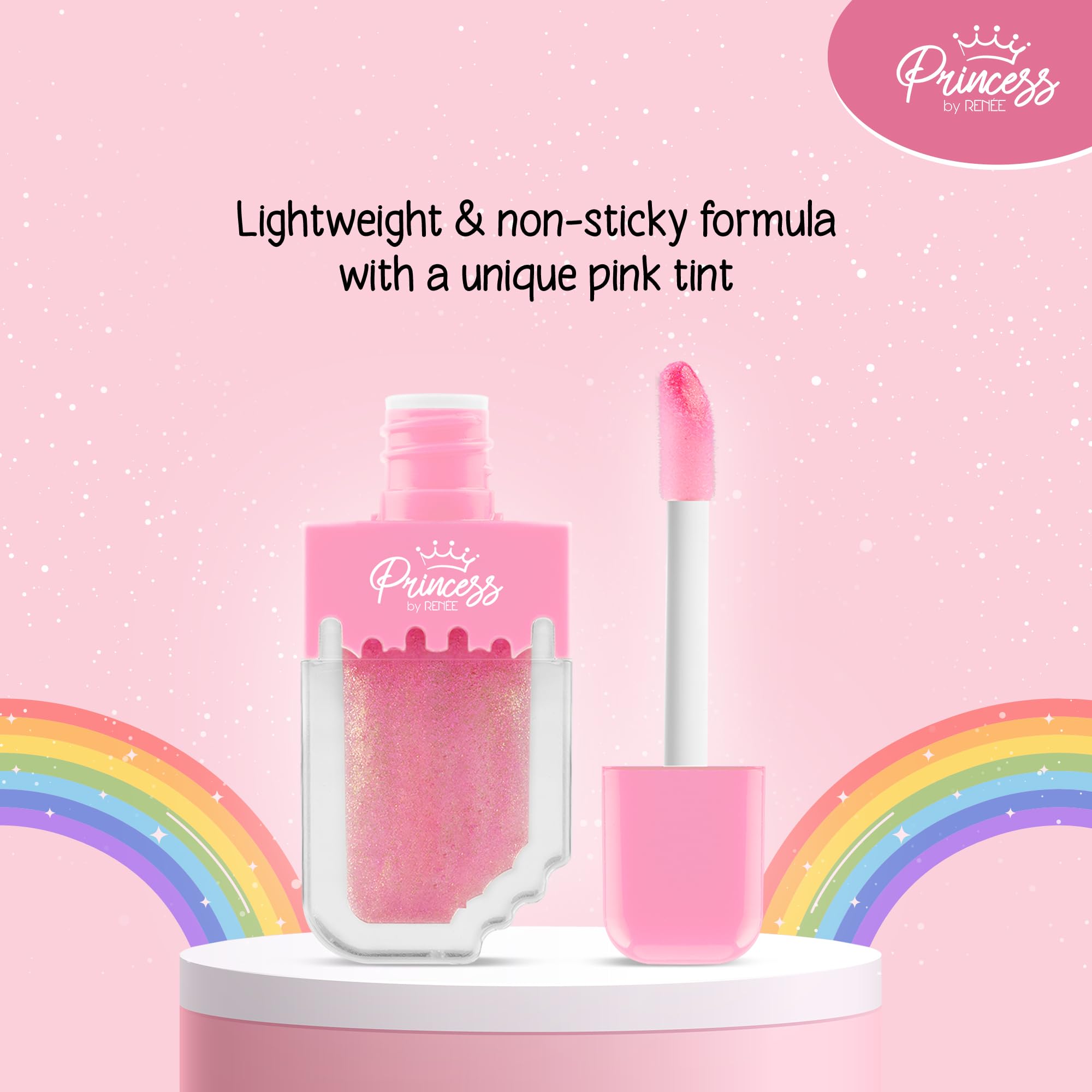 Princess Lip Care Combo - Lip Balm & Gloss -4 Princess Lip Care Combo - Lip Balm & Gloss -4