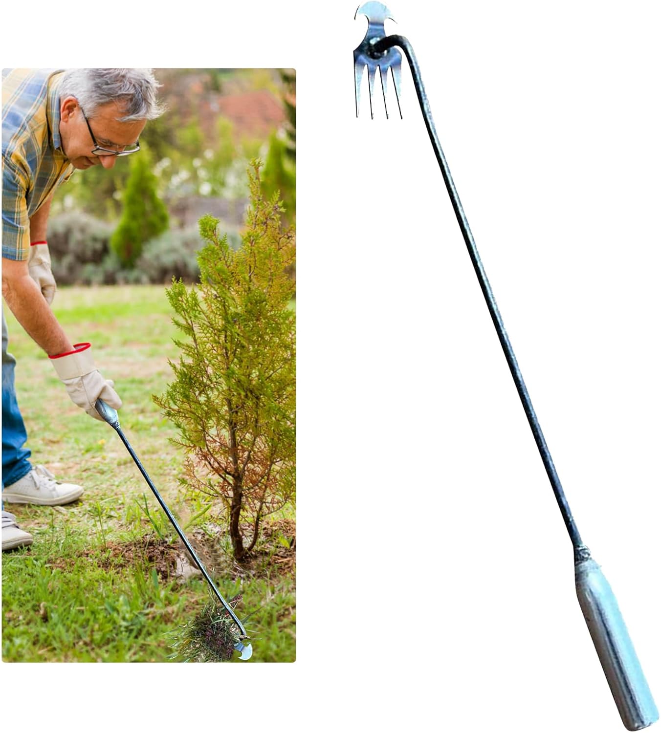 COTTNY Weed Puller Root Remover, Weeding Tools for Garden, Garden