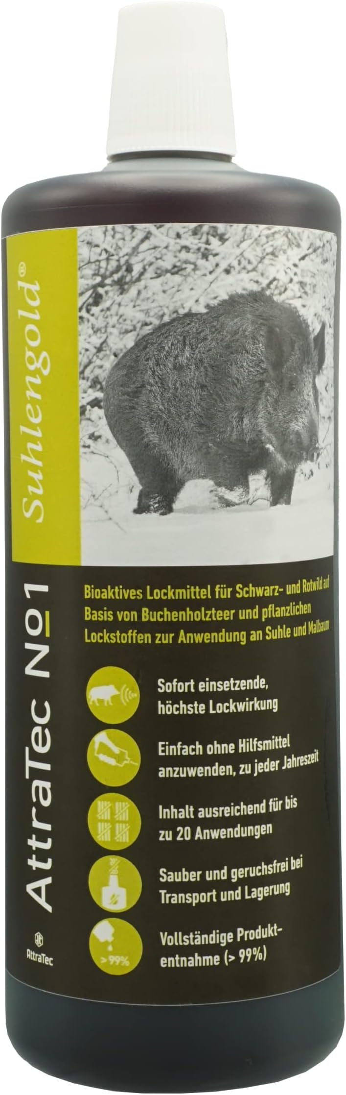 ATTRATEC Unisex – Adult's 1 Suhlengold Attractants, Neutral, 1 litre