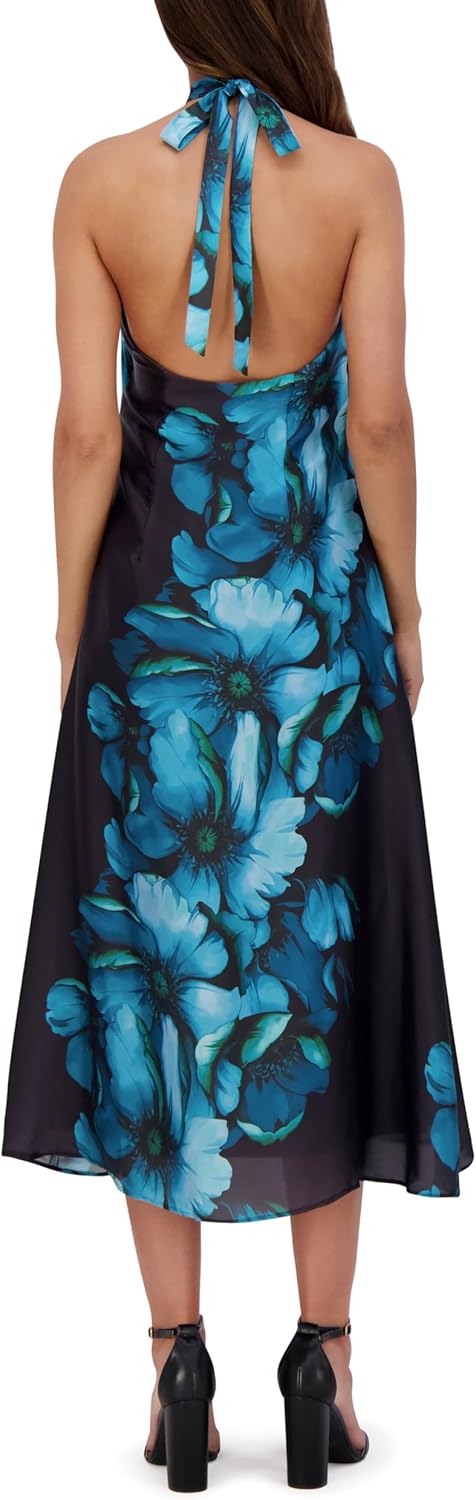 Siena Women's Sleeveless Flower Halter Neck Maxi Dress - Image 4