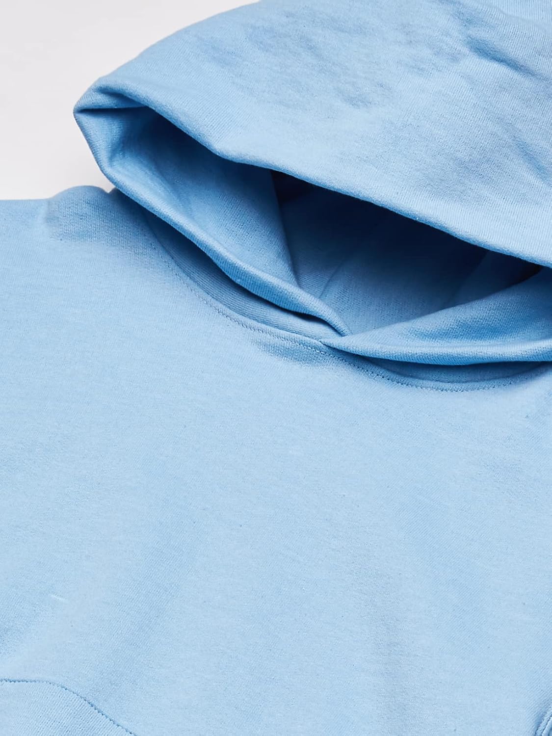 Hanes Boys' EcoSmart Fleece Hoodie, Hooded Sweatshirt for Boys, Pullover Sweatshirt Medium Light Blue