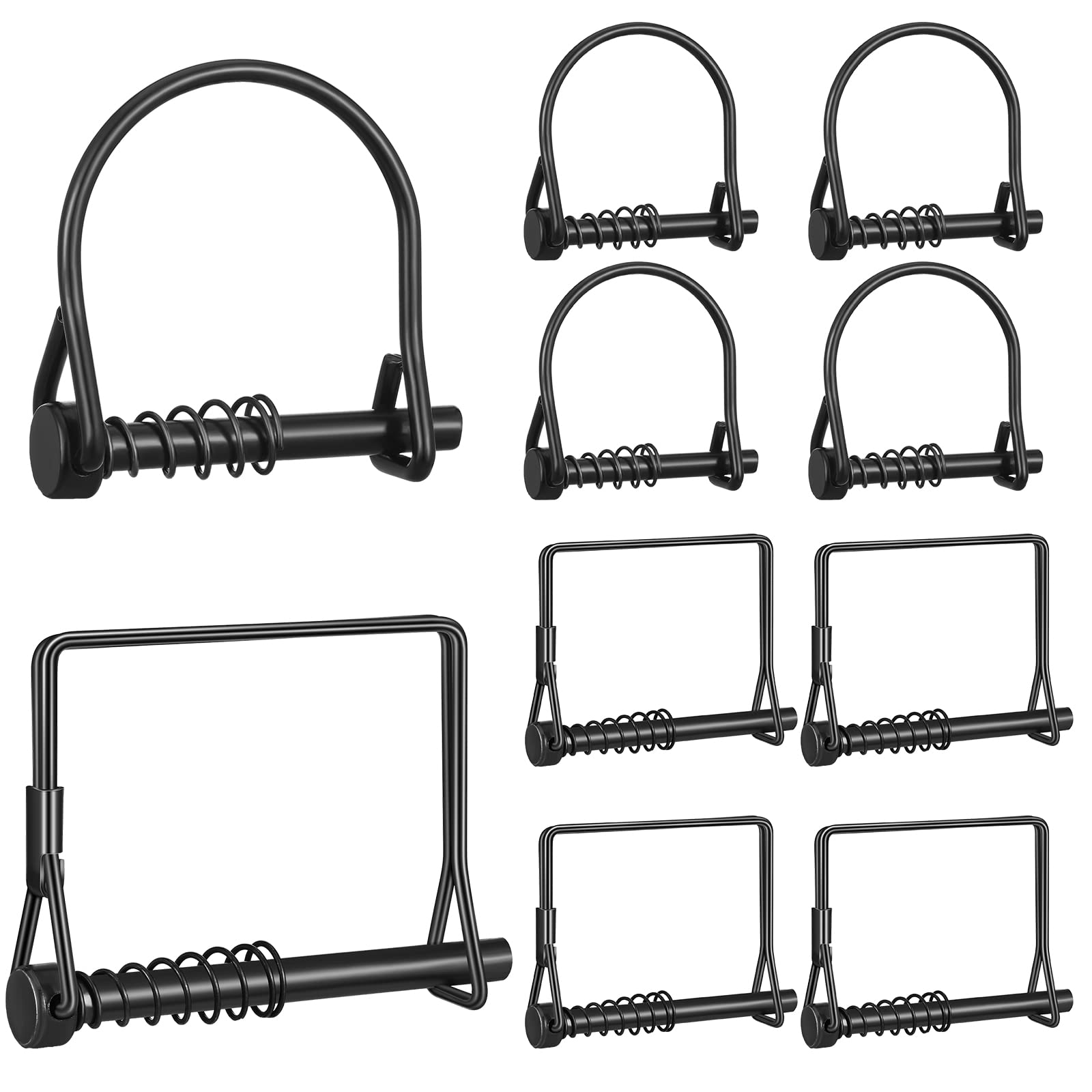 Buy 10 Pack Wire Lock Pin, Shaft Locking Pin with Spring Latch Pin