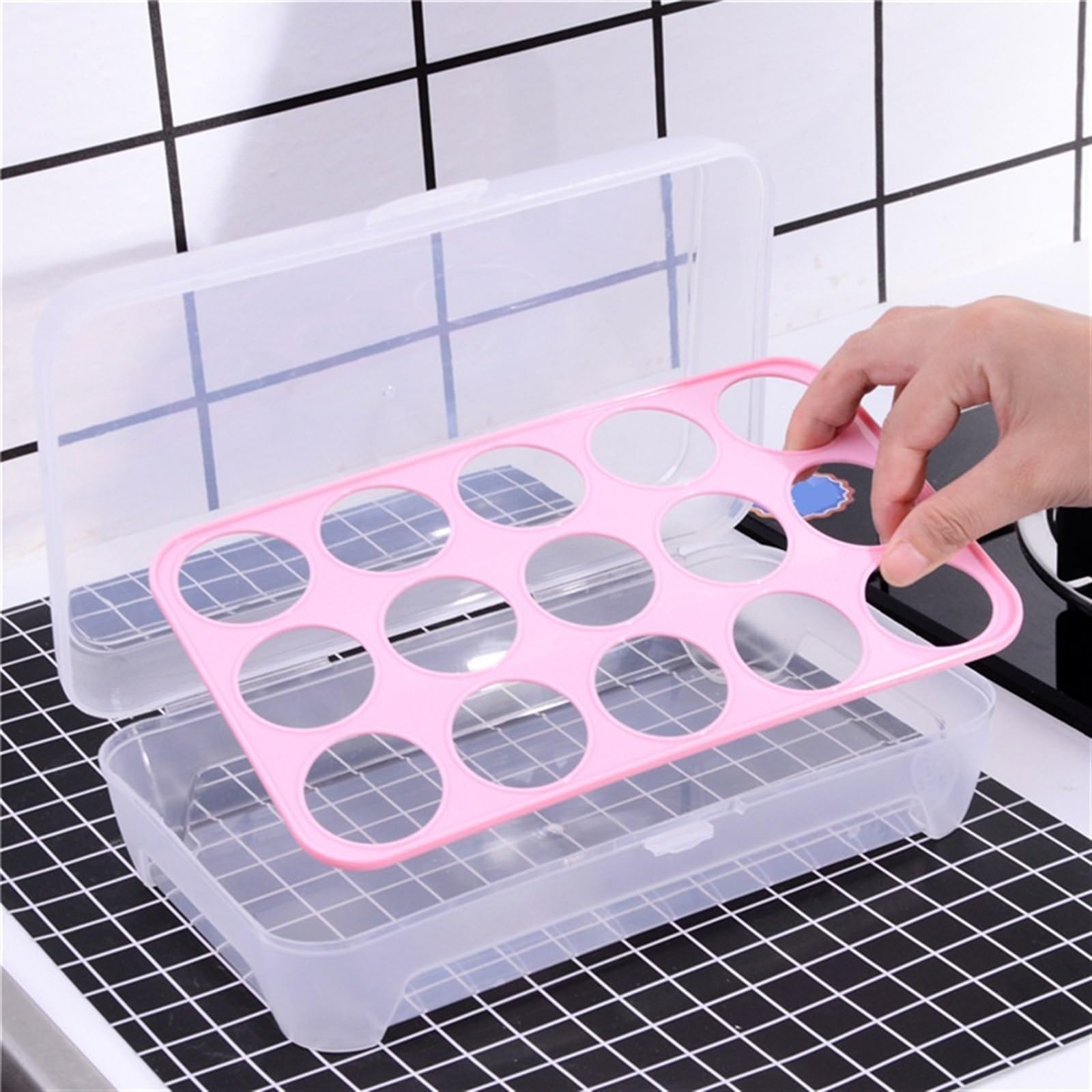 JINGYAN Contenitori per la conservazione degli ali Box Food Container Storage Convenient Kitchen Restaurant Products