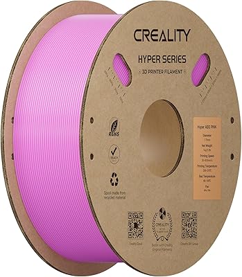 30 – Creality ABS Filament 1.75mm 1KG, High-Speed 3D Printer ABS Filament Up to 350mm/s, High Impact Resistance, Odorless Non-Toxic and Without S…