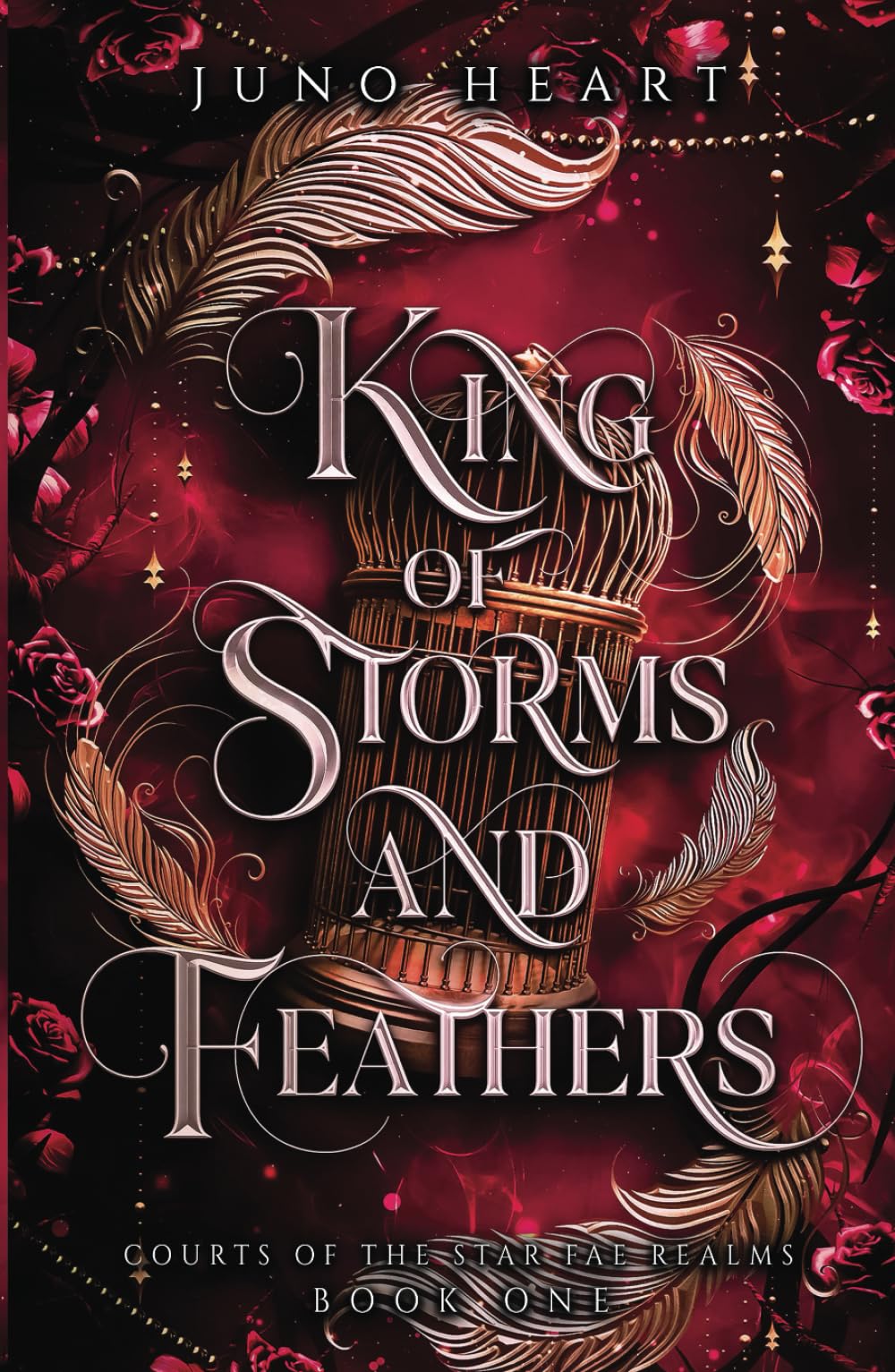 King of Storms and Feathers: Special Color Hardcover Edition: A Dark Fae Fantasy Romance (Courts of the Star Fae Realms)