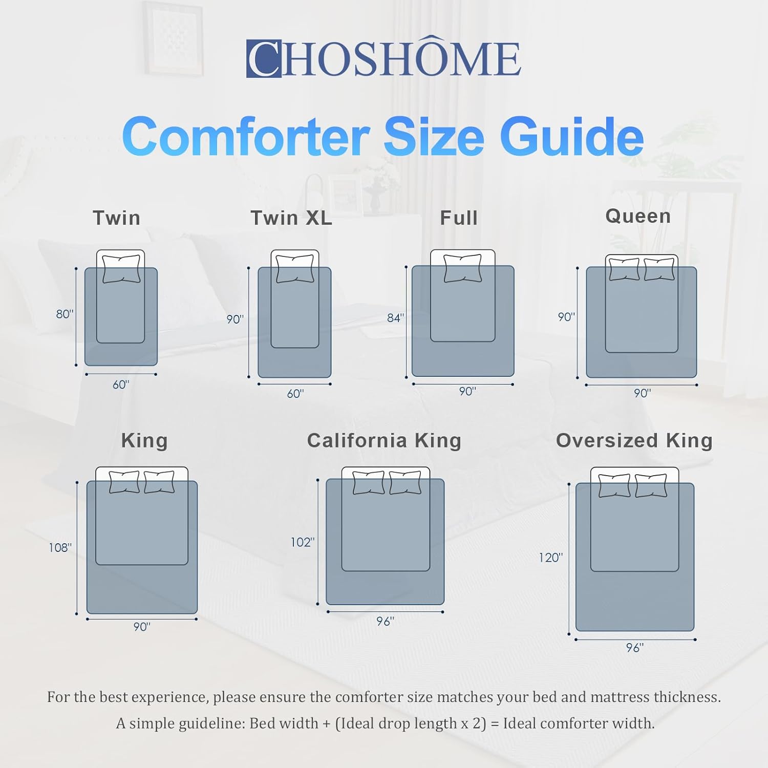 CHOSHOME Cooling Comforter, Cooling Blanket for Hot Sleeper, Q-Max 0.45 Arc-Chill Cooling Fiber, Cool Soft Thin Breathable Summer Blanket for Bed, Couch (60" x 90", Navy Blue)