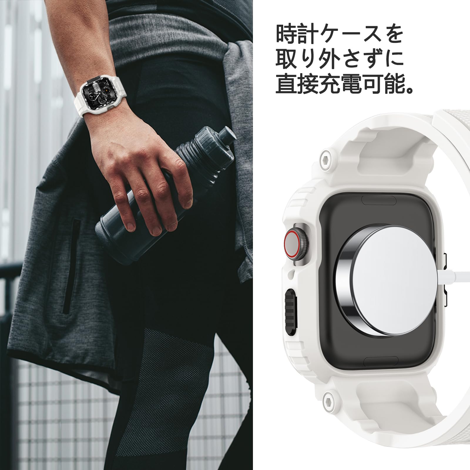 Amazon.co.jp: コンパチブル Apple Watch バンド 45mm 44mm 42mm