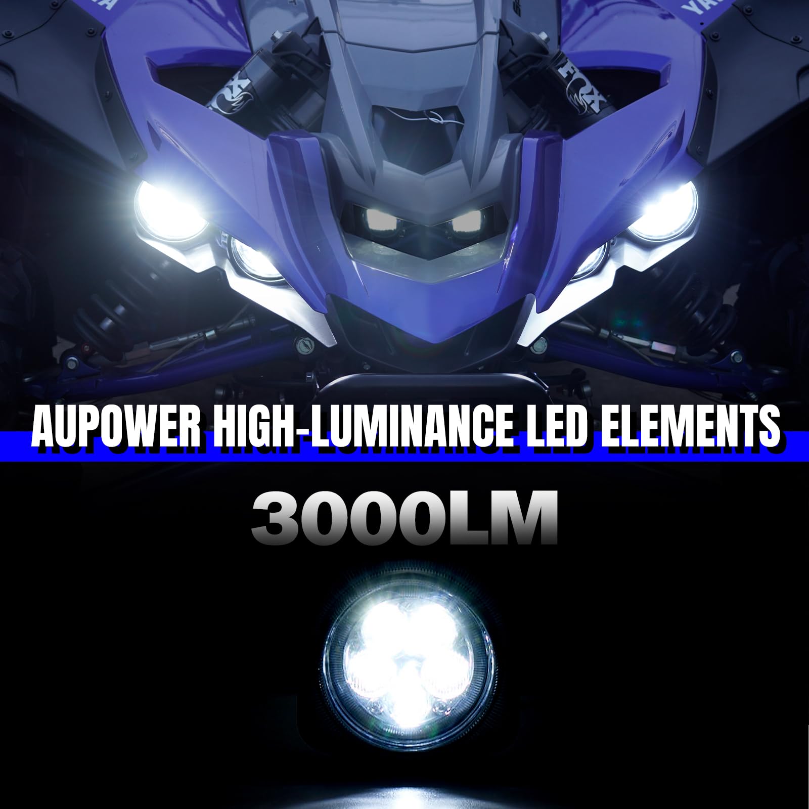 Amazon.com: AUPOWER LED Headlights for Yamaha YXZ 1000R
