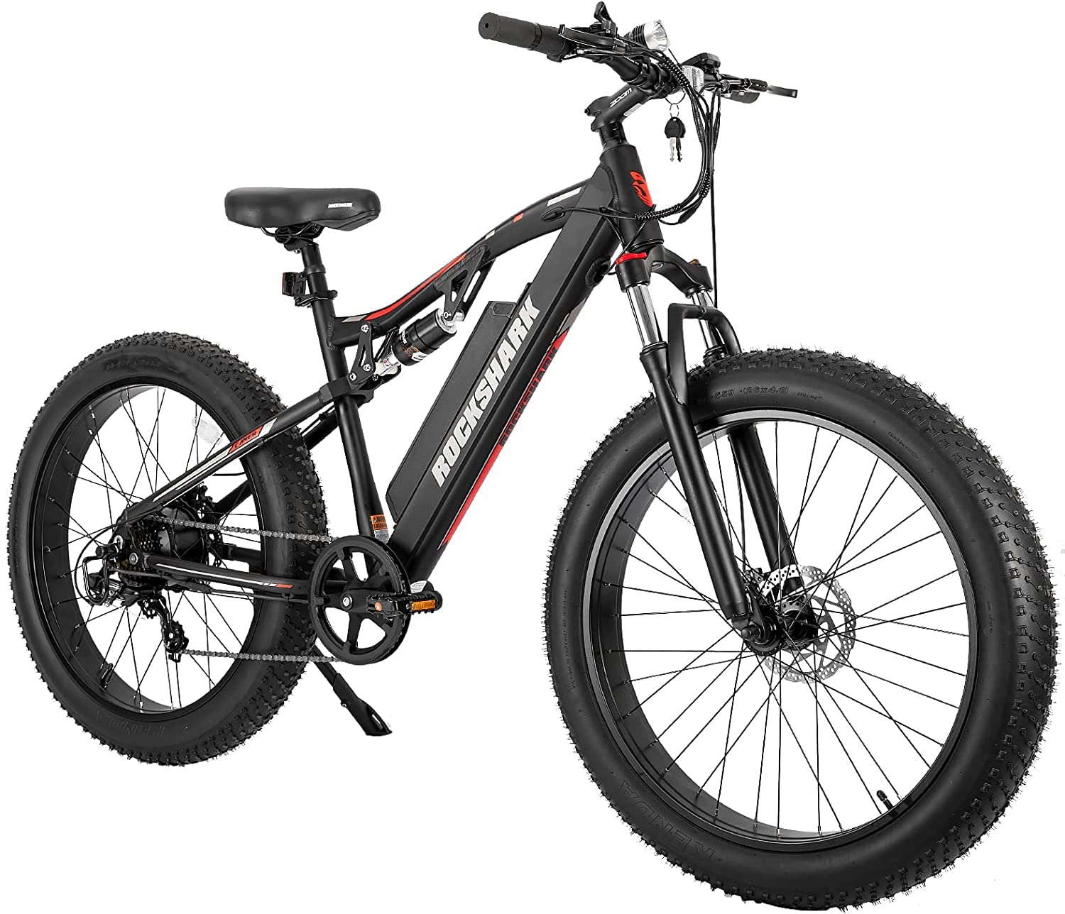 Buy HILAND Electric Dirt Bike for Adults,26“x 4 Tire Ebike with 20 MPH