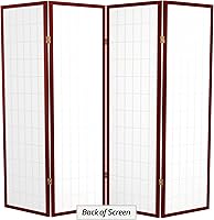 Vista 120 de Red Lantern WP60-WHT-4P Pantalla plegable, 4 paneles, color blanco