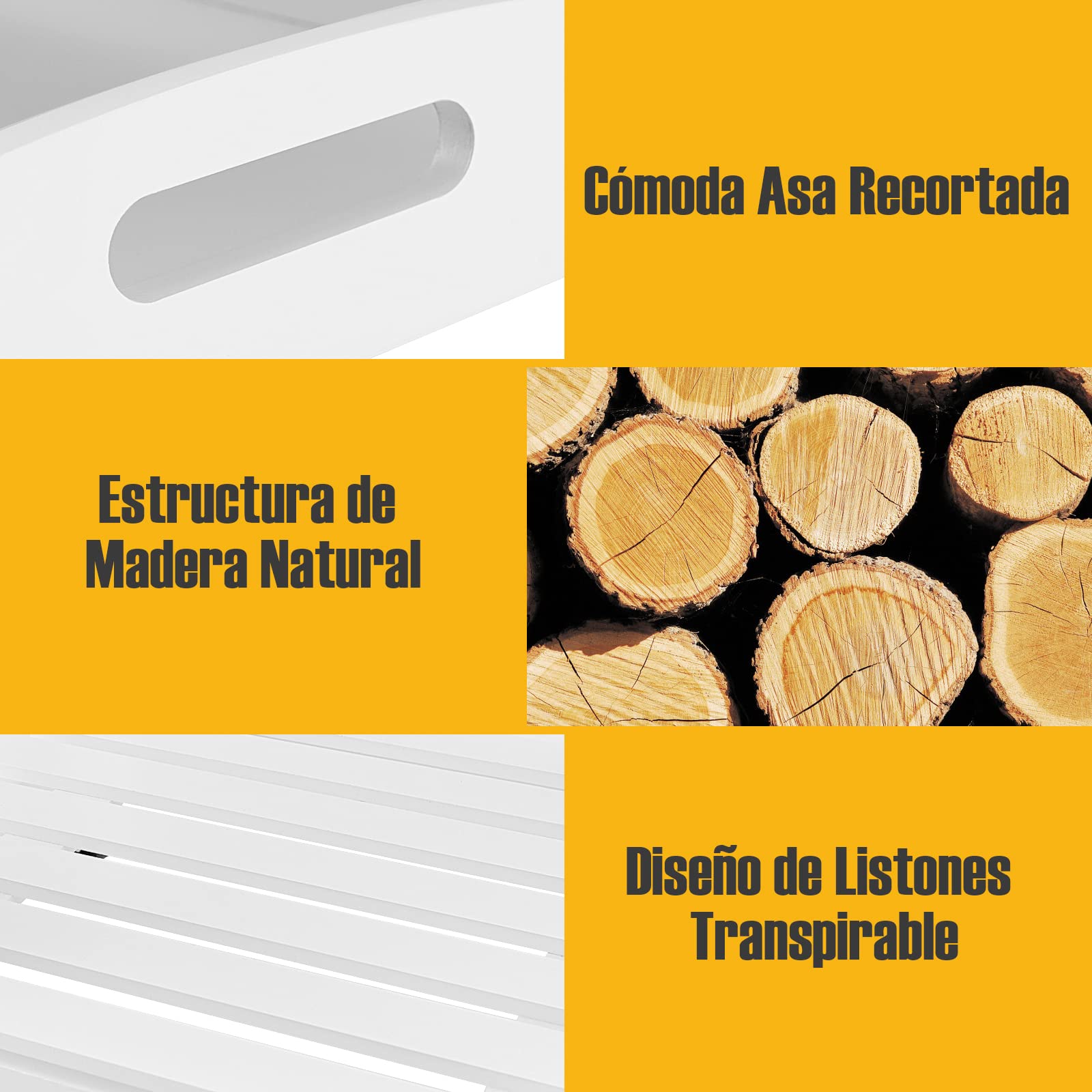 COSTWAY Carro de Servicio de 4 Niveles, Isla de Cocina Rodante con Encimera de Metal, Cajón Extraíble y Cesta de Alambre de Malla, Carro de Bar Móvil para Cocina Comedor, Blanco, 47x39x85 cm (Blanco)