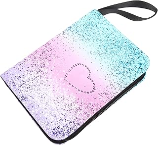 ibasenice Cartão Titular Do Cartão De Couro Cartão De Esportes Zip Binder Pickachu Cartão De Jogo Álbum De Cartão Para Cartões Pu Coletor De Cartão Álbum Encadernação Cinto Cartão Fichário