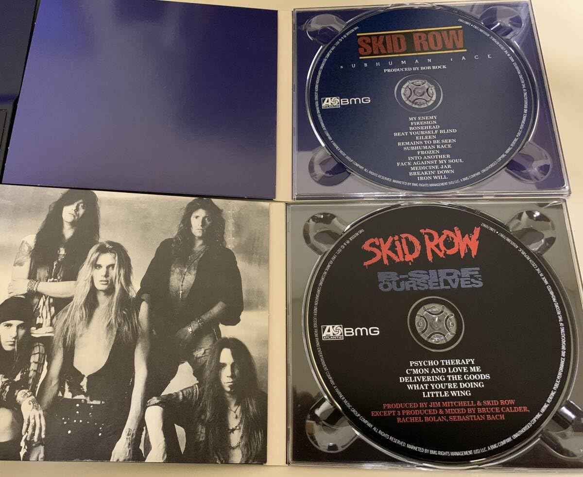 Amazon.co.jp: SKID ROW/THE ATLANTIC YEARS 1989-1996 5CD BOXSET
