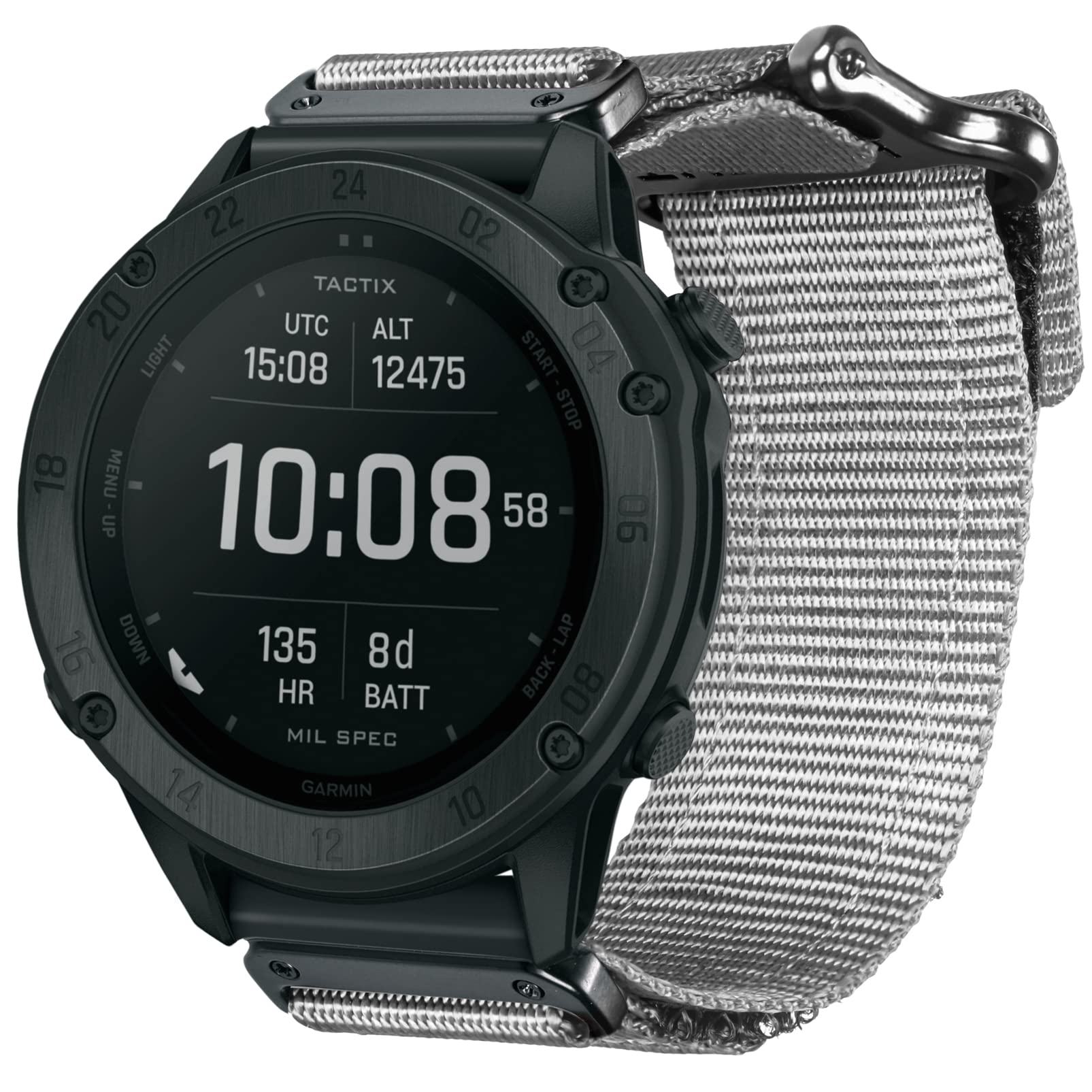torbollo Nylon Watch Band Compatibile con Garmin, cinturino per orologio sportivo per fēnix/Forerunner/Approach/MARQ/quatix/D2 Series Fascia di ricambio robusta per gli uomini