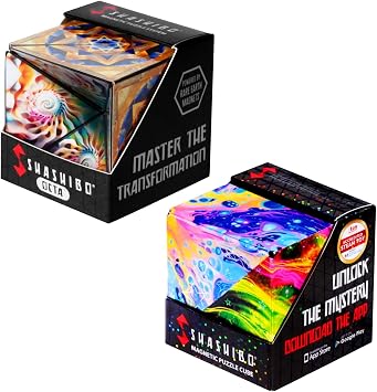 Shashibo Plus Octa Cube - Shape Shifting Box - Bundle of 2