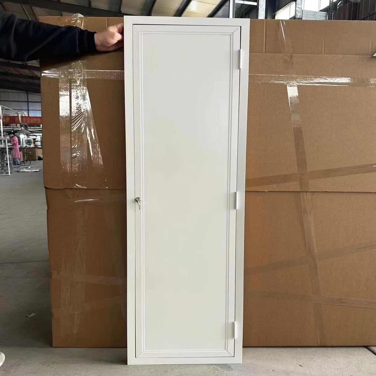 Portello di accesso al soppalco, pannello di accesso a soffitto per cartongesso, impianti idraulici ed elettrici, copertura sicura del foro per una facile manutenzione della casa, soluzione di accesso